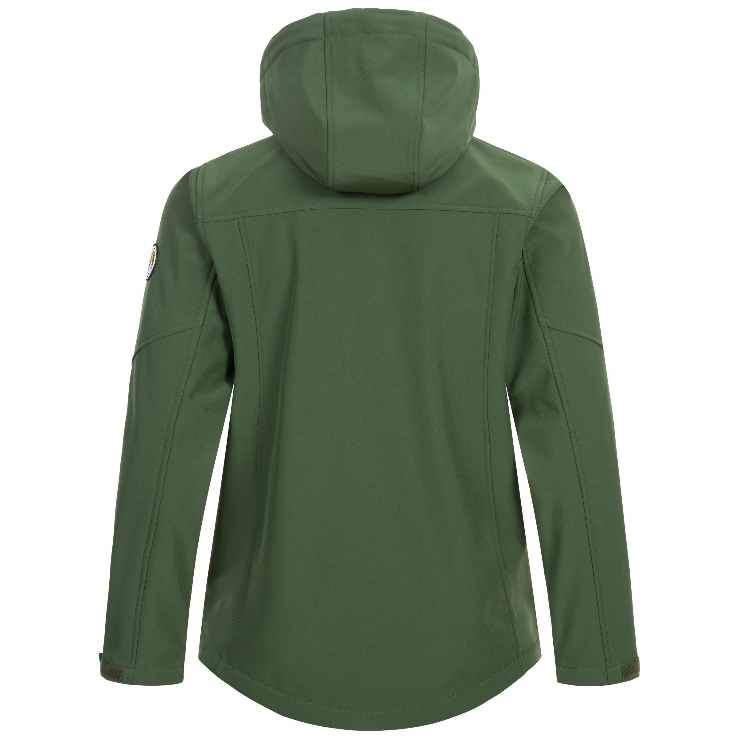 Ankerglut Freiheit Herren Softshelljacke in großen Größen – Olive