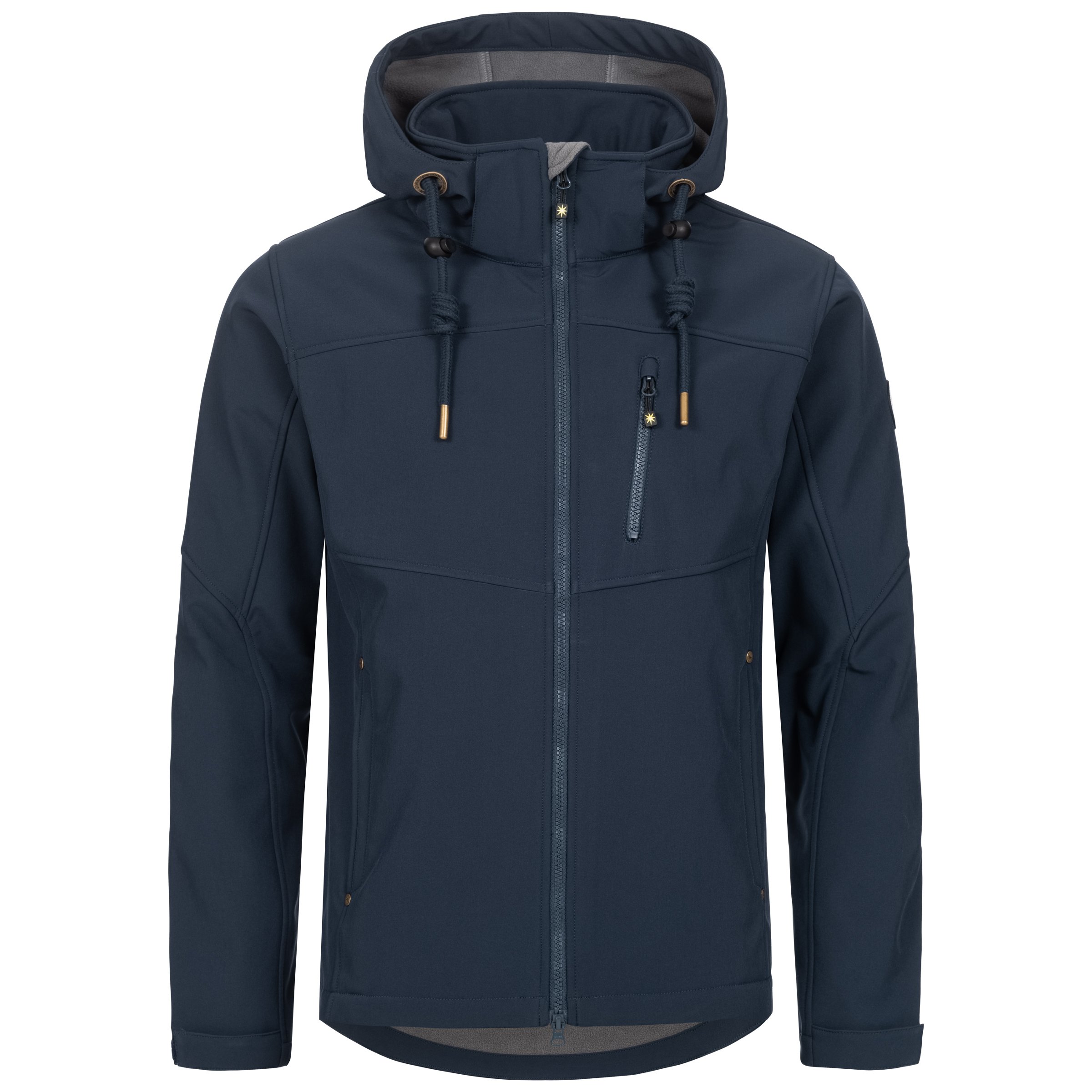 Ankerglut Freiheit Herren Softshelljacke in großen Größen – Navy