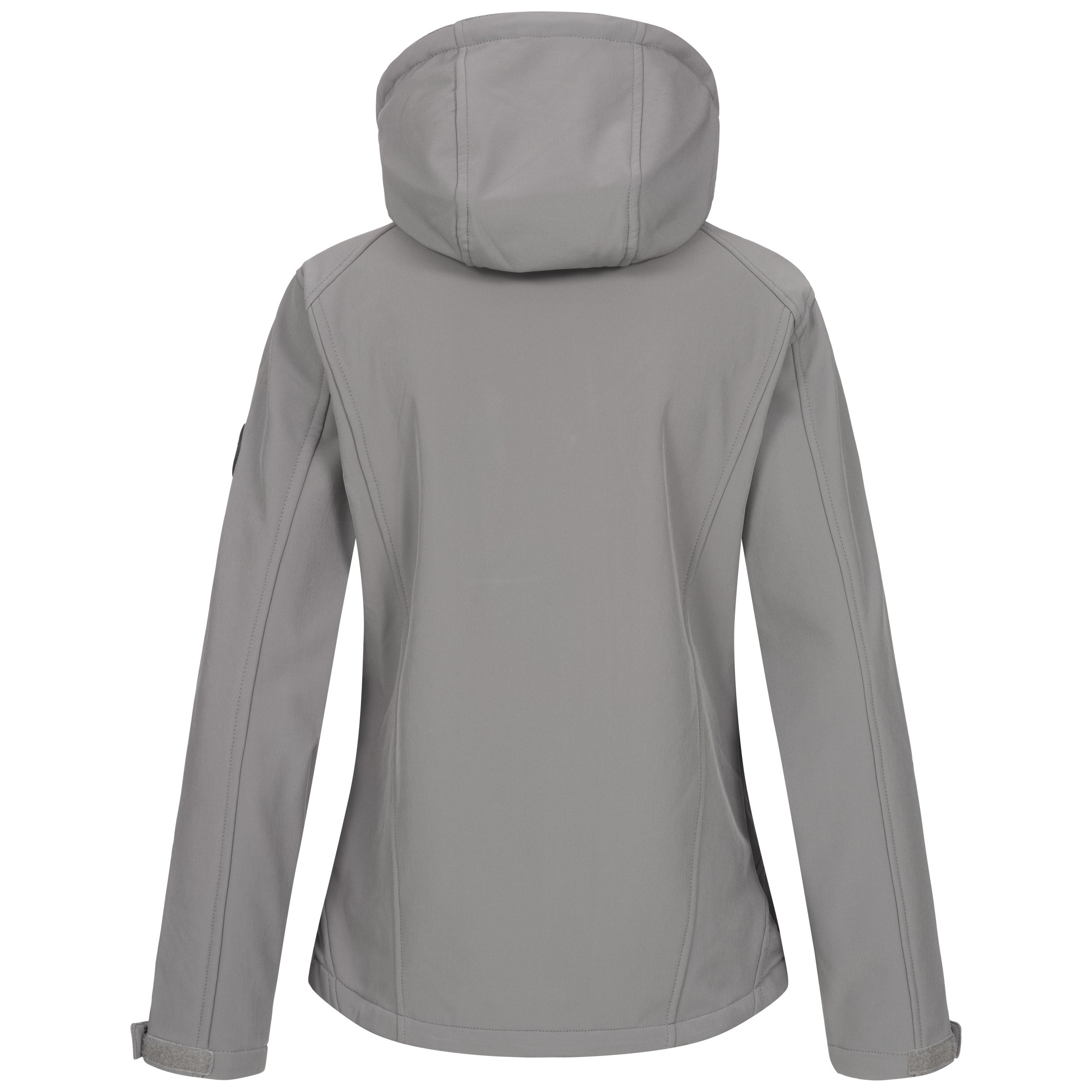 Ankerglut Freude Damen Softshelljacke große Größen – Grau
