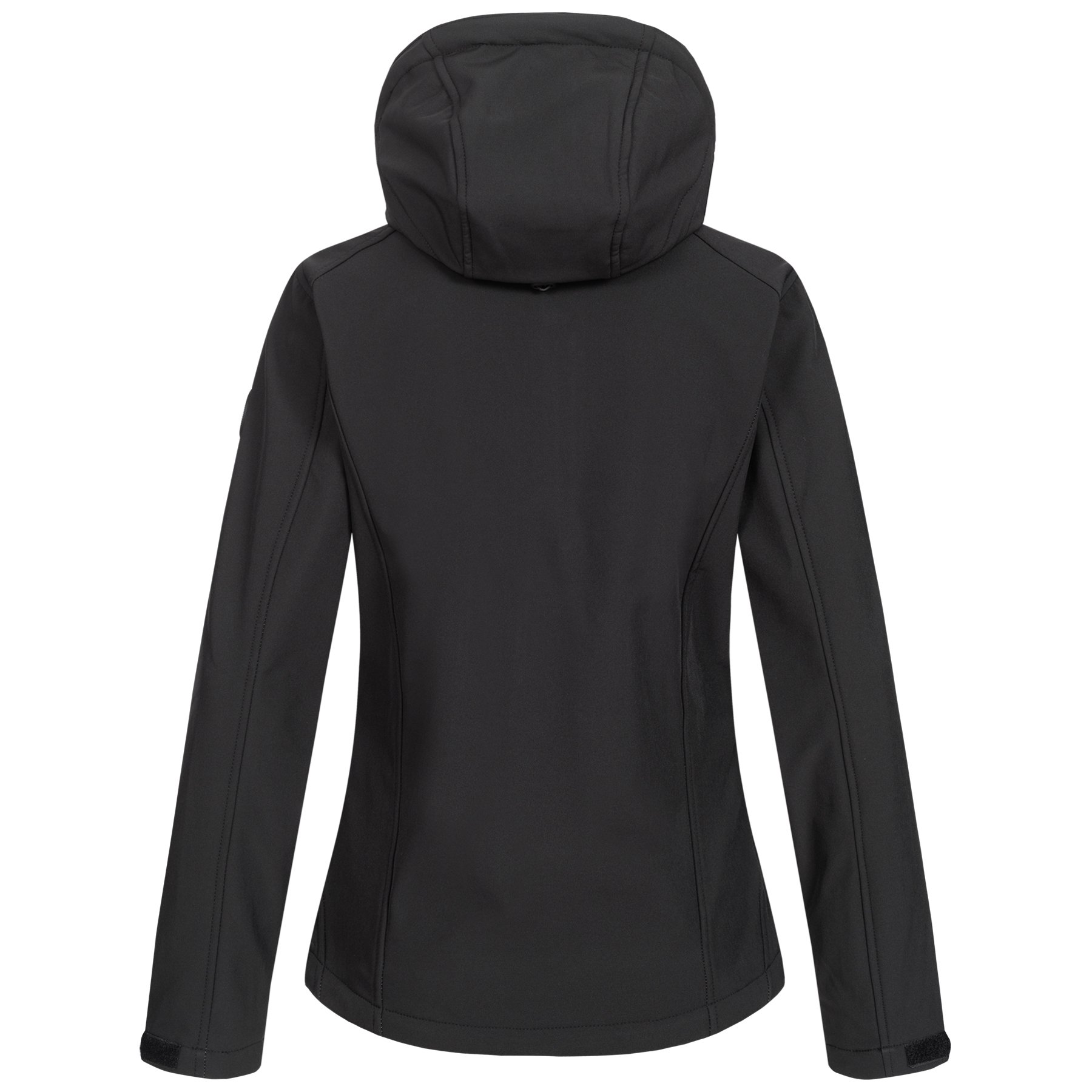 Ankerglut Freude Damen Softshelljacke große Größen – Schwarz