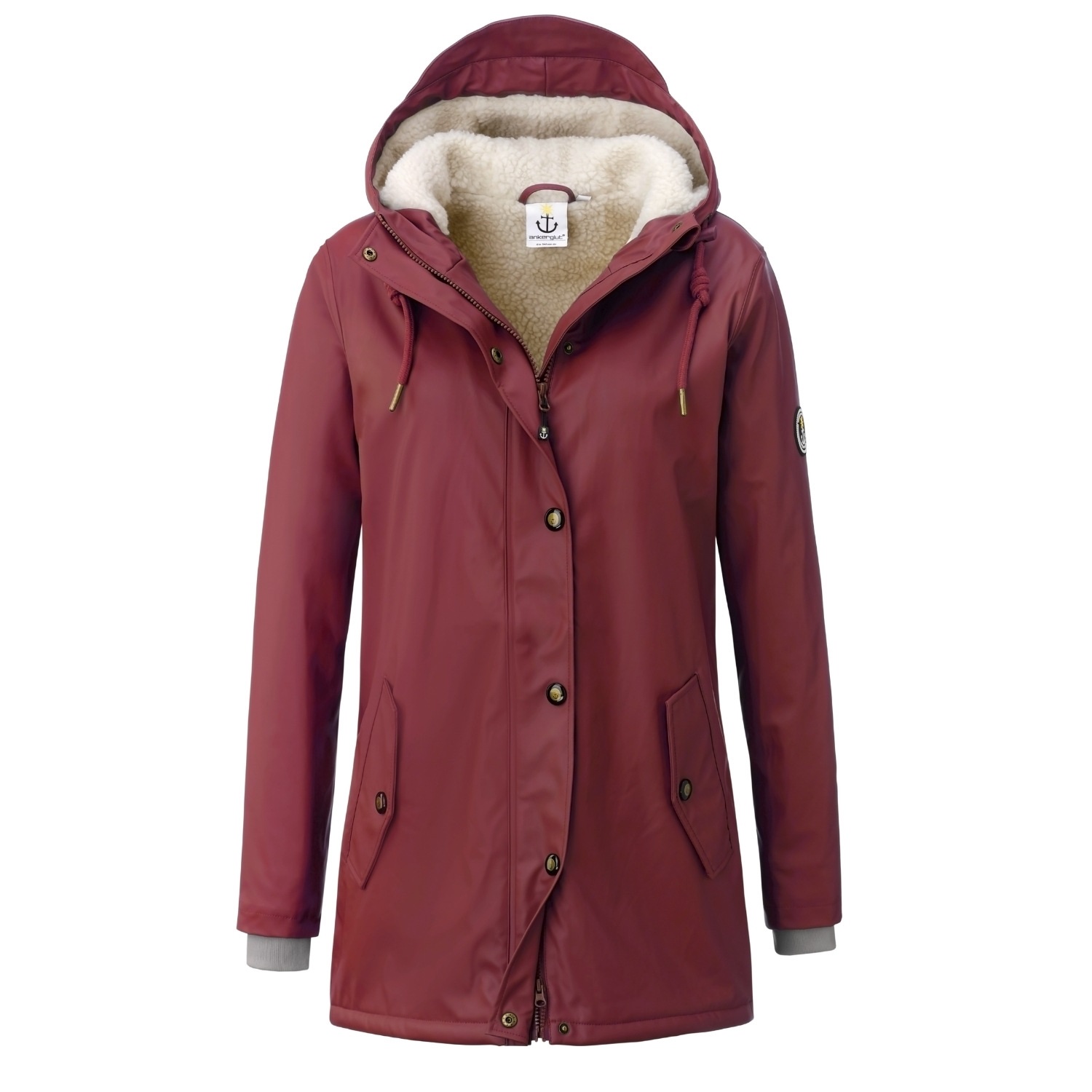Ankerglut Heldin Damen Winter Regenjacke große Größen