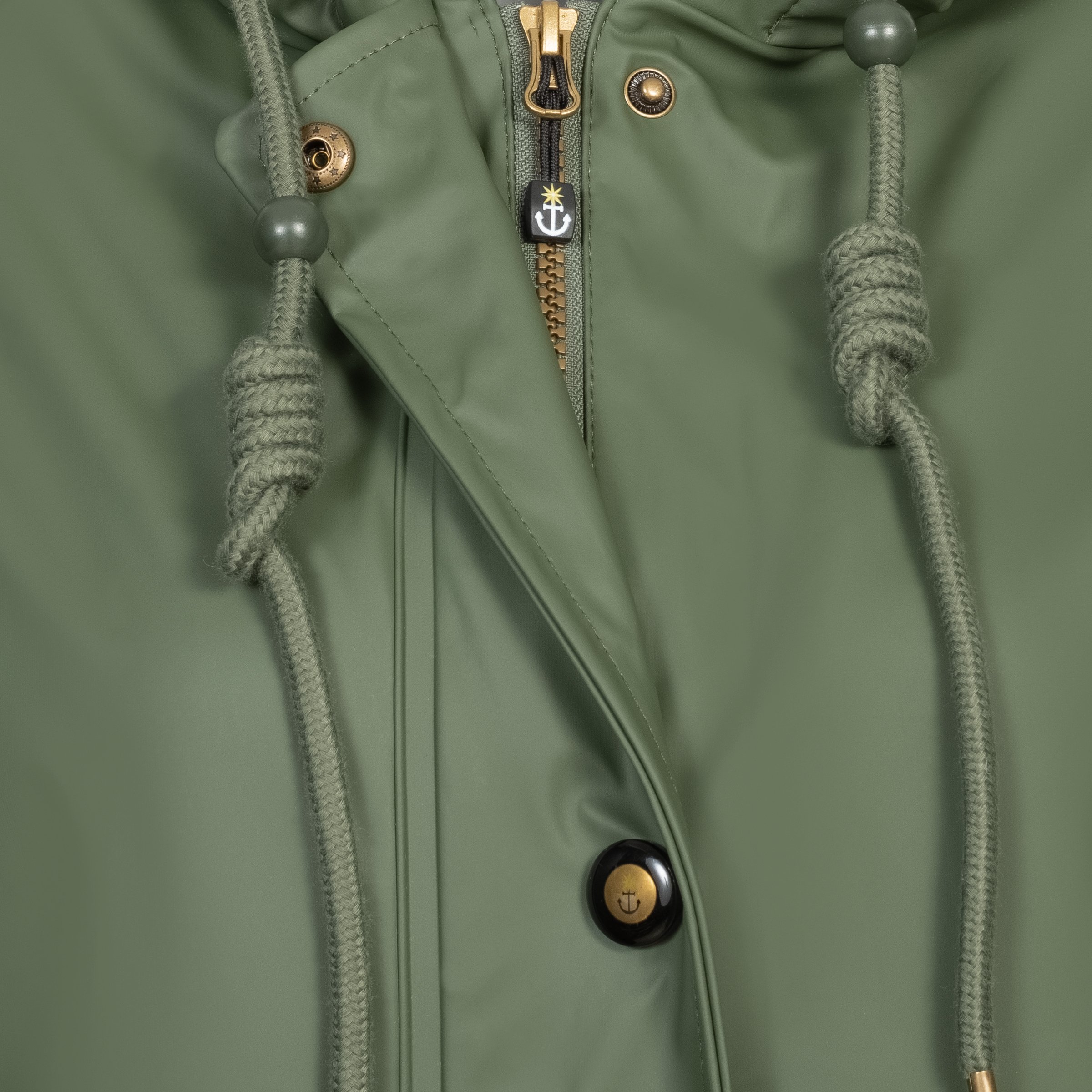 Ankerglut Nebelhorn Damen Winter Friesennerz große Größen – Olive