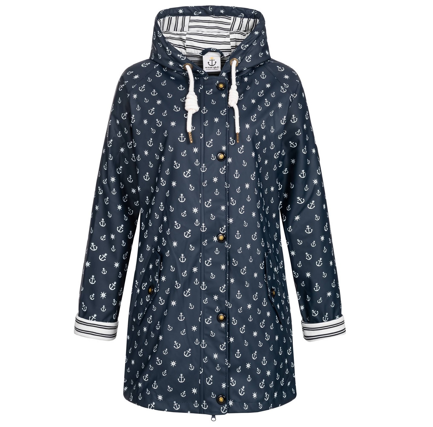 Ankerglut Zauber Friesennerz Damen in großen Größen – Navy